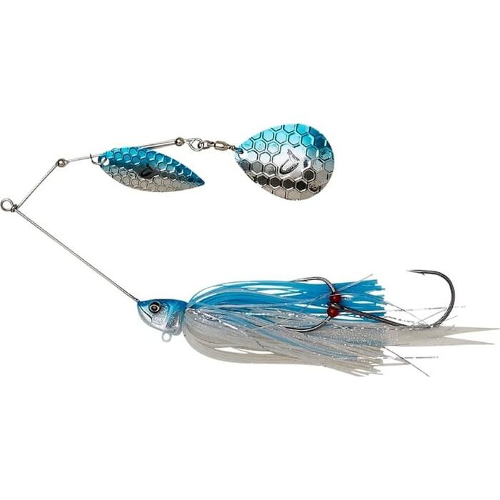 Savage Gear Da Bush Spinnerbait 14cm 21gr Sinking Blue Silver