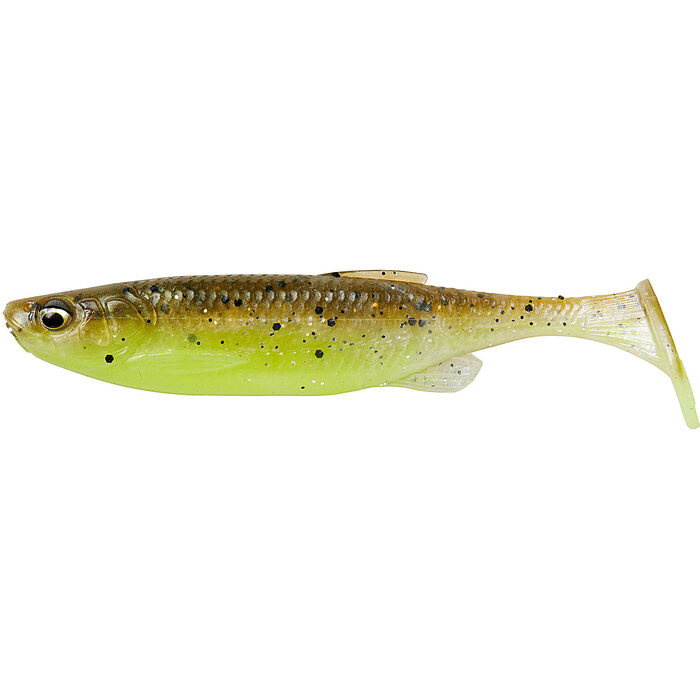 Savage Gear Fat Minnow T-Tail 7.5cm 5gr Green Pearl Yellow 5pcs