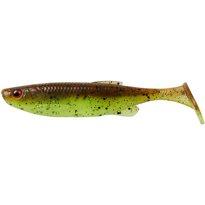 Savage Gear Fat Minnow T-Tail 9cm 7gr Chartreuse Pumpkin 5pcs