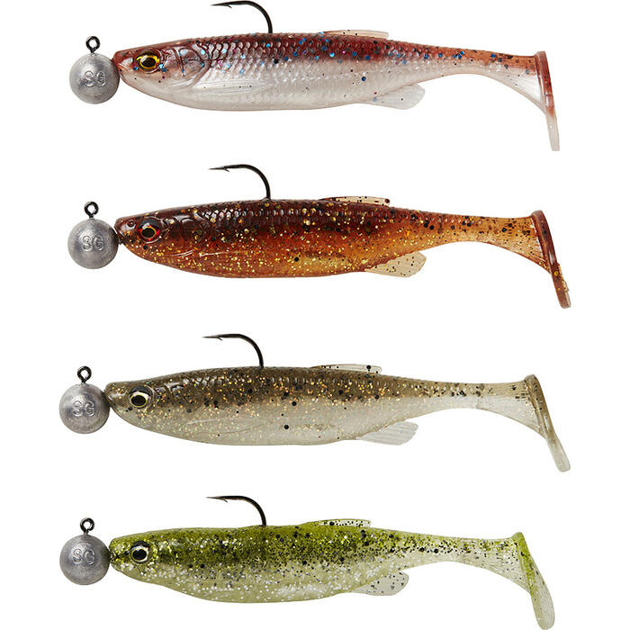 Savage Gear Fat Minnow T-Tail RTF 7.5cm 5gr+7.5gr #1/0 Sinking Clearwater