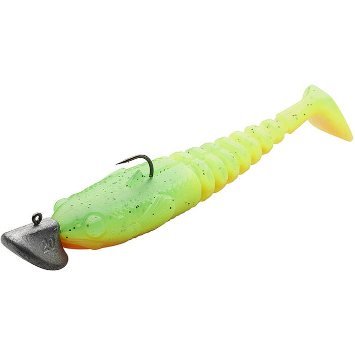 Savage Gear Gobster Shad 11.5cm 16gr Green Pearl Yellow 5pcs
