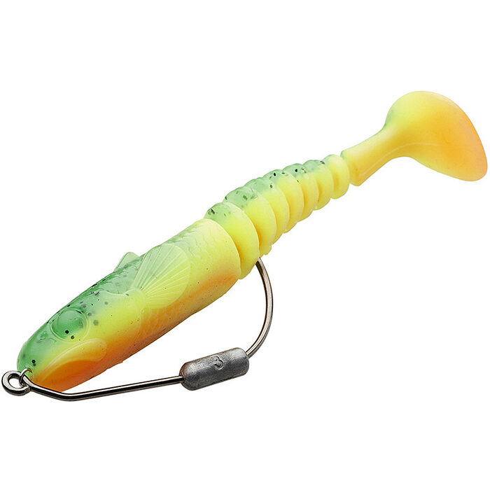 Savage Gear Gobster Shad 9cm 9gr Green Pearl Yellow 5pcs
