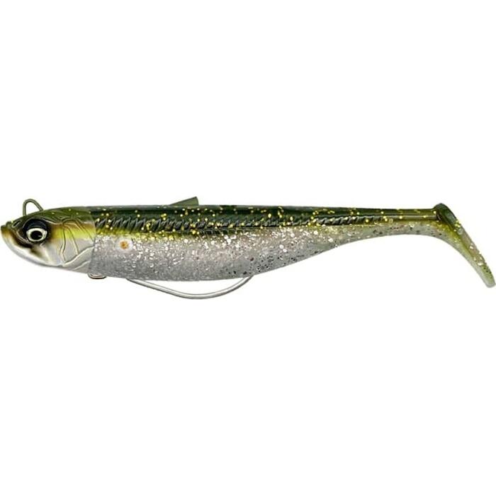 Savage Gear Minnow Weedless 12.5cm 28gr Sinking Green Silver 2+1
