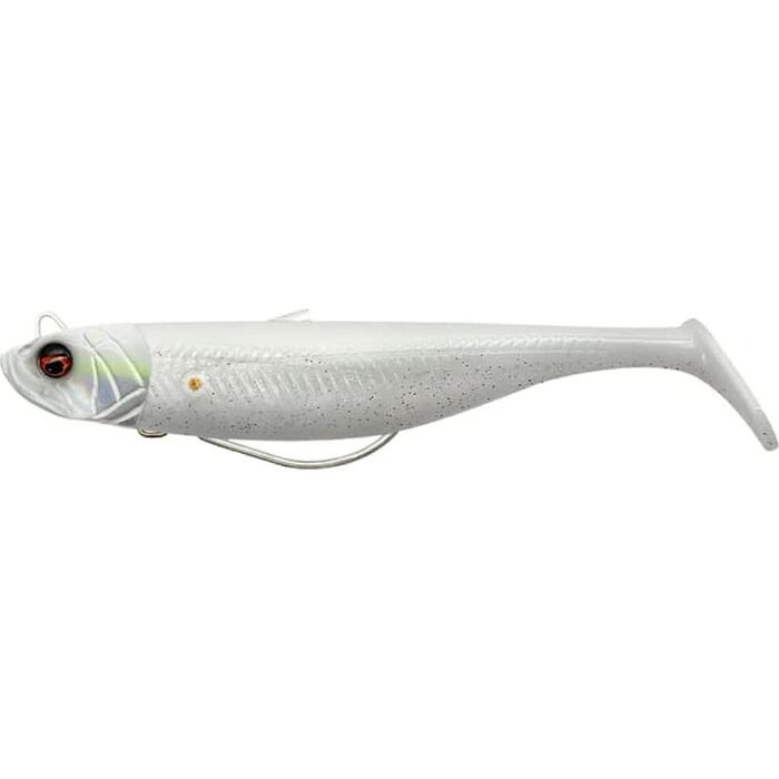 Savage Gear Minnow Weedless 12.5cm 28gr Sinking White Pearl Silver 2+1