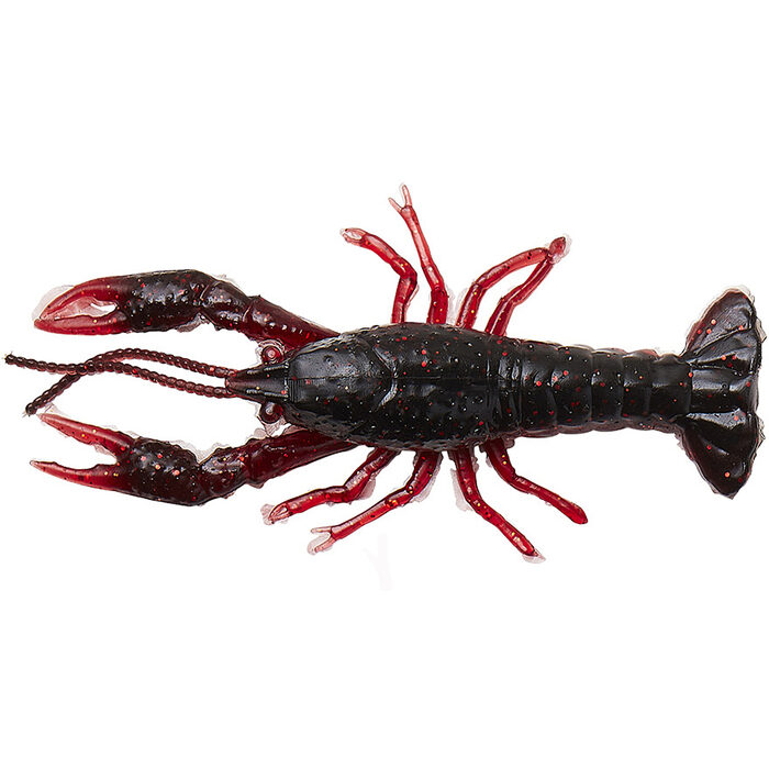 Savage Gear Ned Craw 6.5cm 2.5gr Black & Red 4st