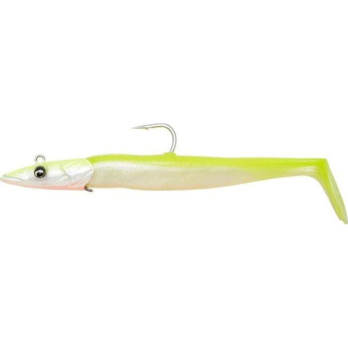 Savage Gear Sandeel V2 14cm 33gr Sinking Lemon Back 2+1
