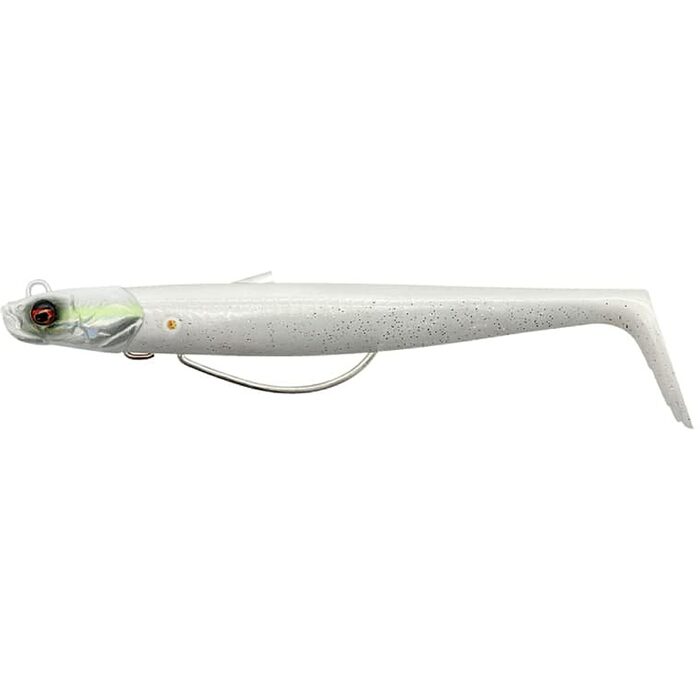 Savage Gear Sandeel V2 Weedless 13cm 31gr White Pearl Silver 2+1