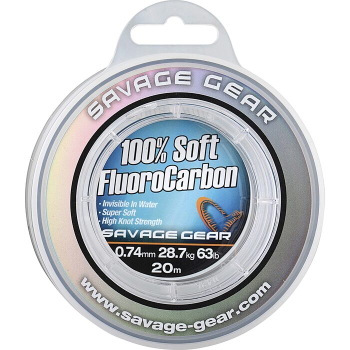 Savage Gear Soft Fluorocarbon 20m 0.74mm