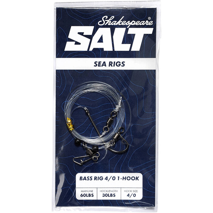 Shakespeare Salt Zeebaars Rig 3/0 1 Haak