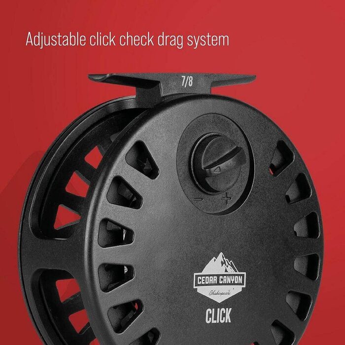 Shakespeare Cedar Canyon Fly Reel Click #7/8