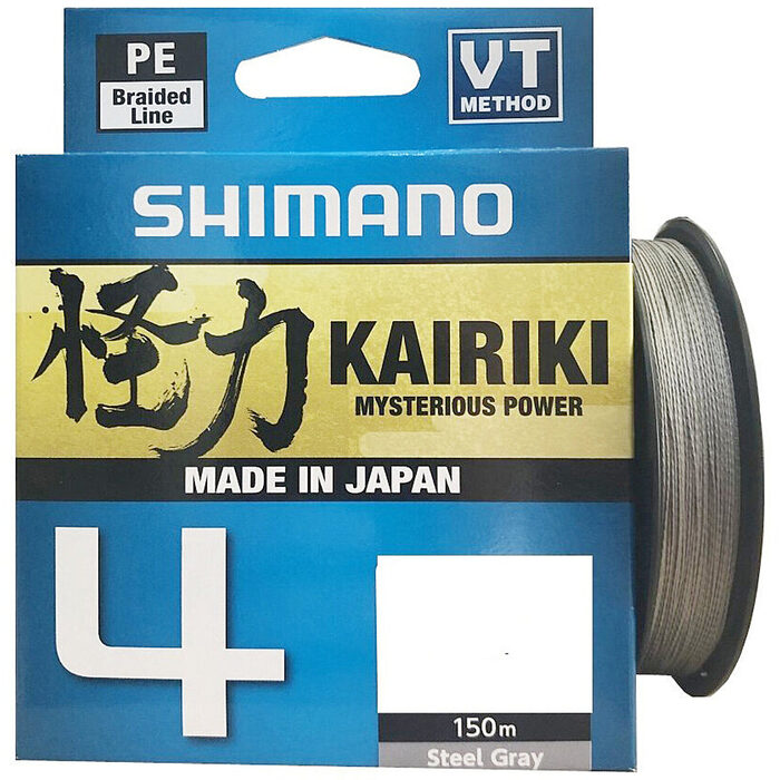 Shimano Kairiki 4 Steel Gray 150m 0.23mm