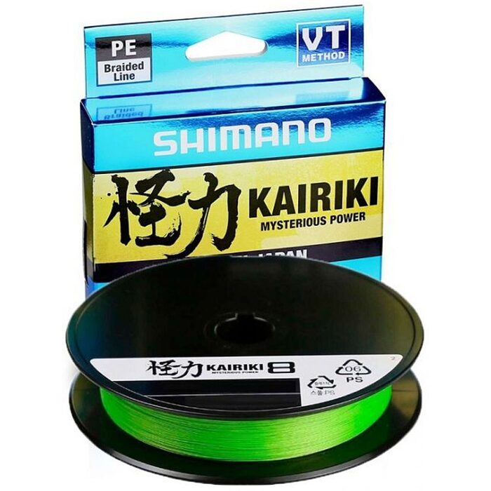 Shimano Kairiki 8 Mantis Green 150m 0.190mm