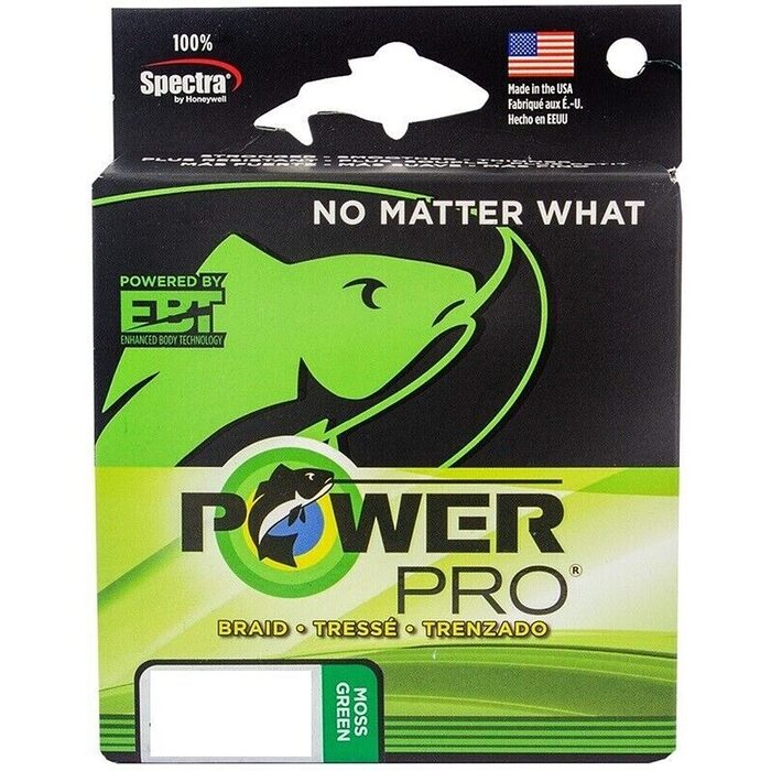 Shimano Powerpro Moss Green 275m 0.19mm 13kg