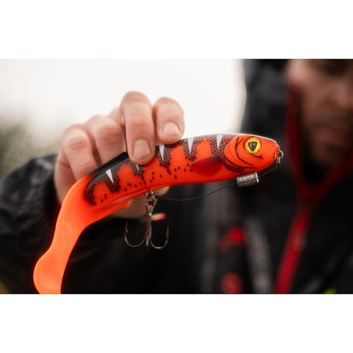 Fox Rage Slick Eel Loaded 35cm 102gr Size 3/0 - Hot Olive