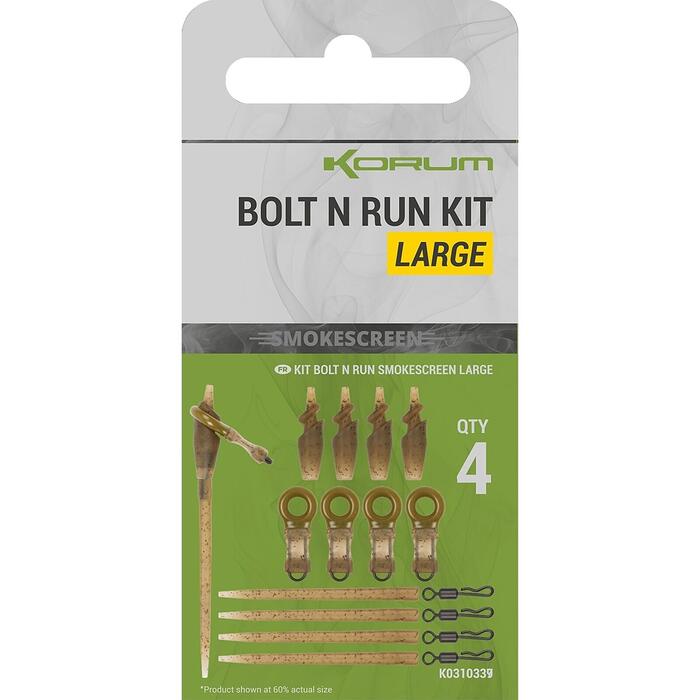 Korum Smokescreen Bolt N Run Kit Large