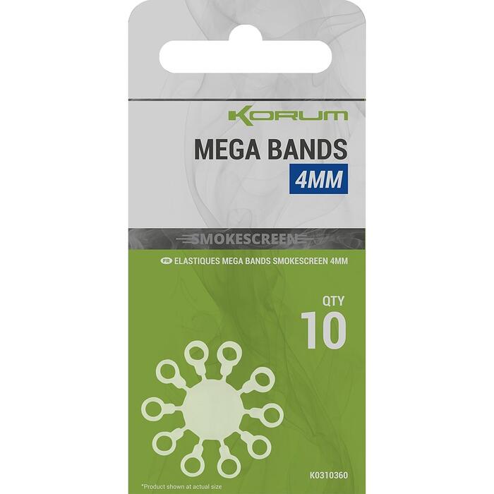 Korum Smokescreen Mega Bands 4mm