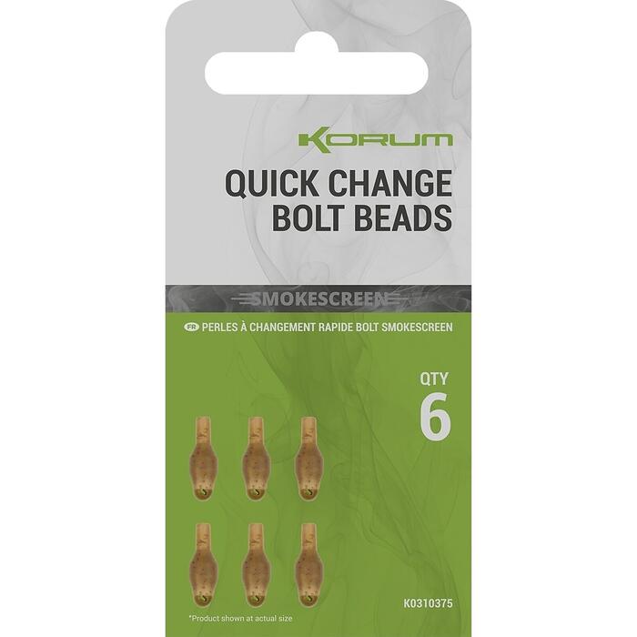 Korum Smokescreen Quick Change Bolt Beads