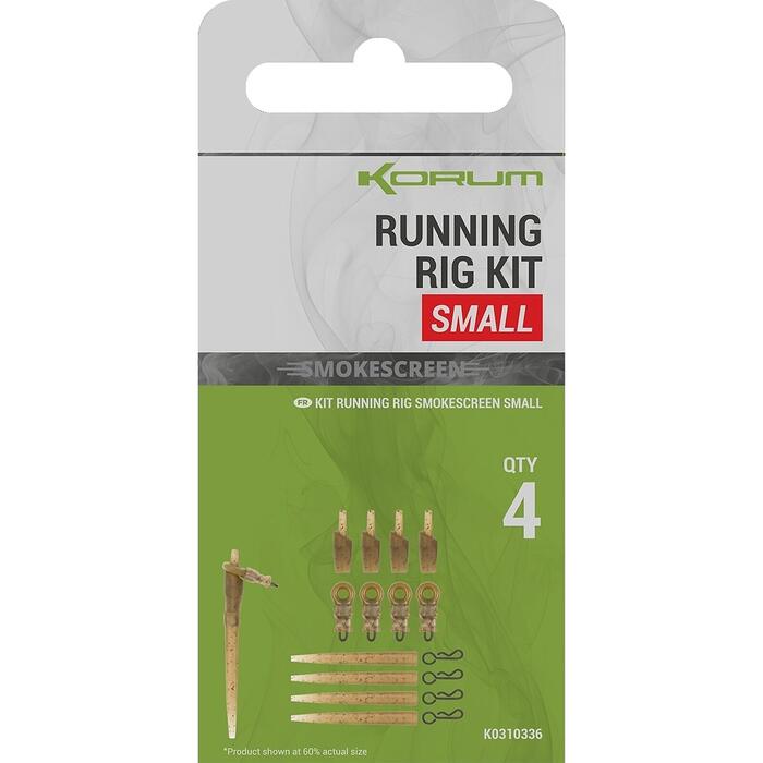 Korum Smokescreen Running Rig Kit Small