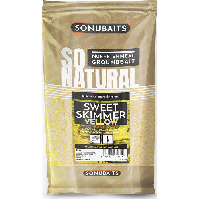 Sonubaits So Natural Sweet Skimmer Yellow 900gr