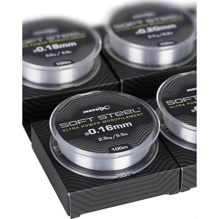 Matrix Soft Steel Ultra Power Monofilament 0.10mm