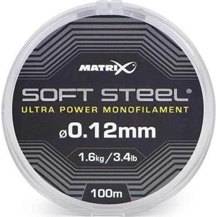 Matrix Soft Steel Ultra Power Monofilament 0.12mm