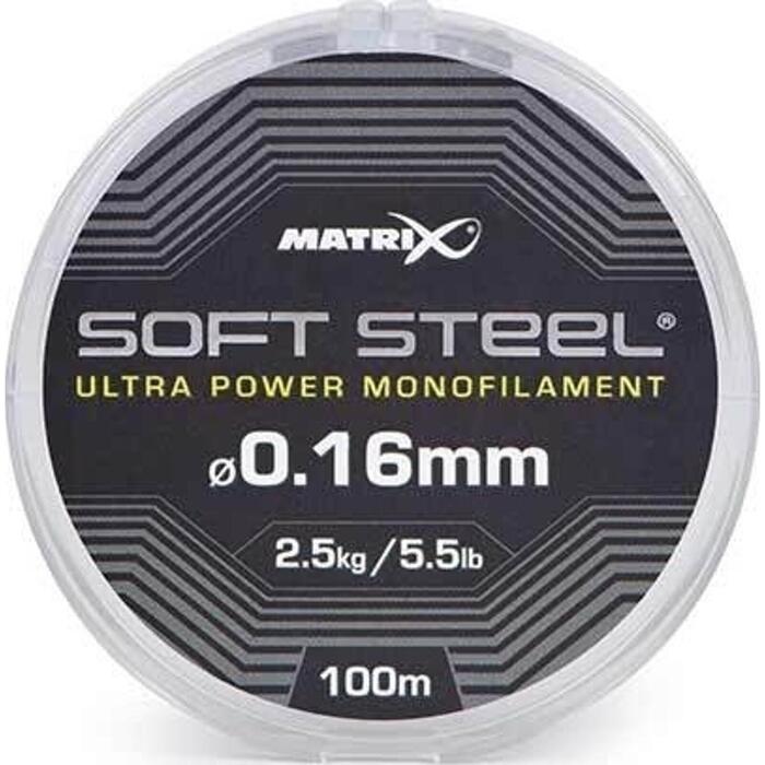 Matrix Soft Steel Ultra Power Monofilament 0.16mm