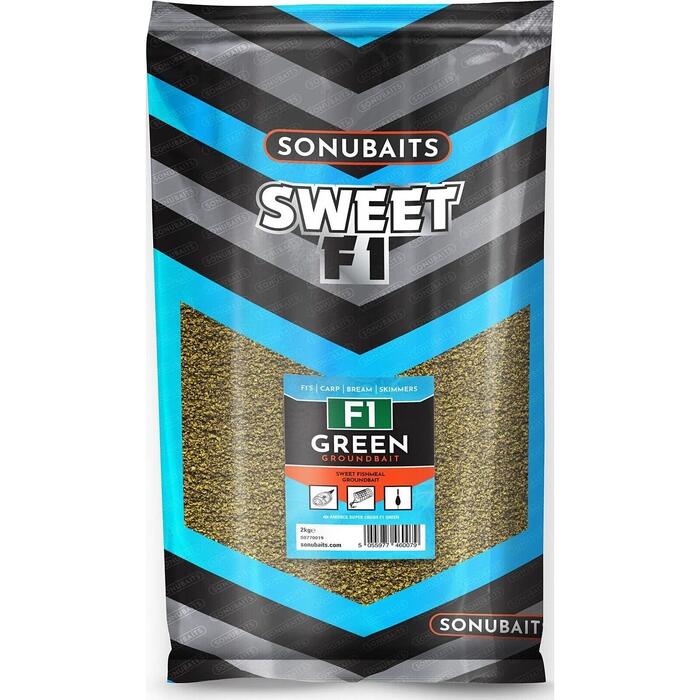 Sonubaits Groundbait Sweet F1 Green 2kg