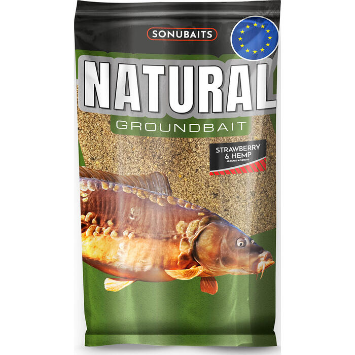Sonubaits Natural Groundbaits Strawberry & Hemp