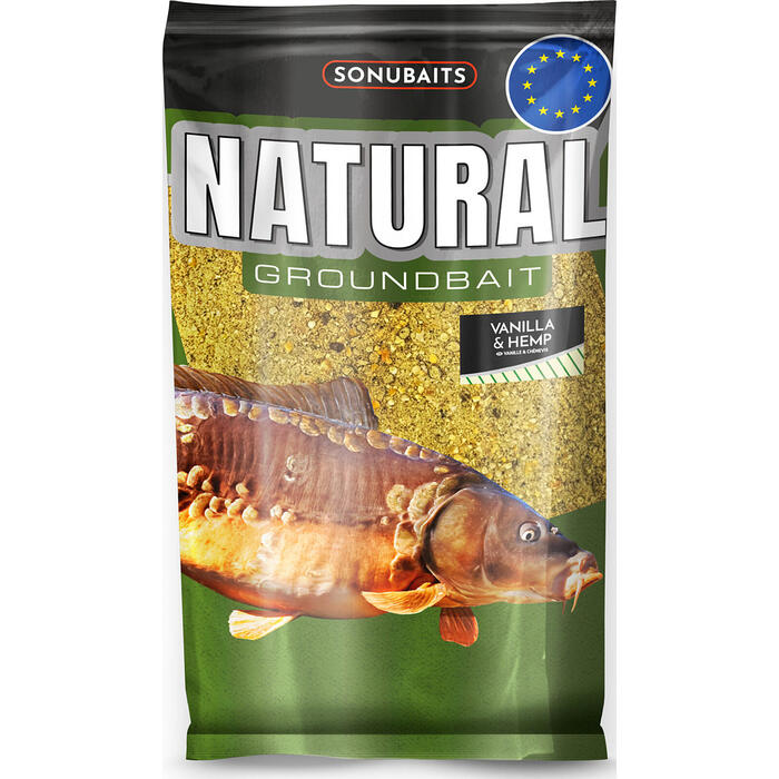 Sonubaits Natural Groundbaits Vanilla & Hemp