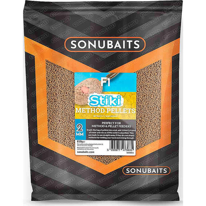 Sonubaits Stiki F1 Method Pellets 4mm