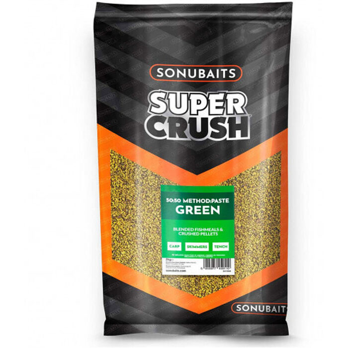 Sonubaits Super Crush 50:50 Method - Paste Green 2kg