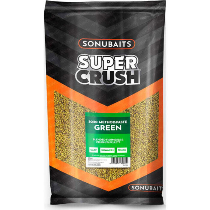 Sonubaits Super Crush 50:50 Method - Paste Green 2kg