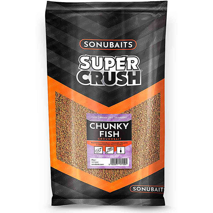 Sonubaits Super Crush Chunky Fish Groundbait 2kg