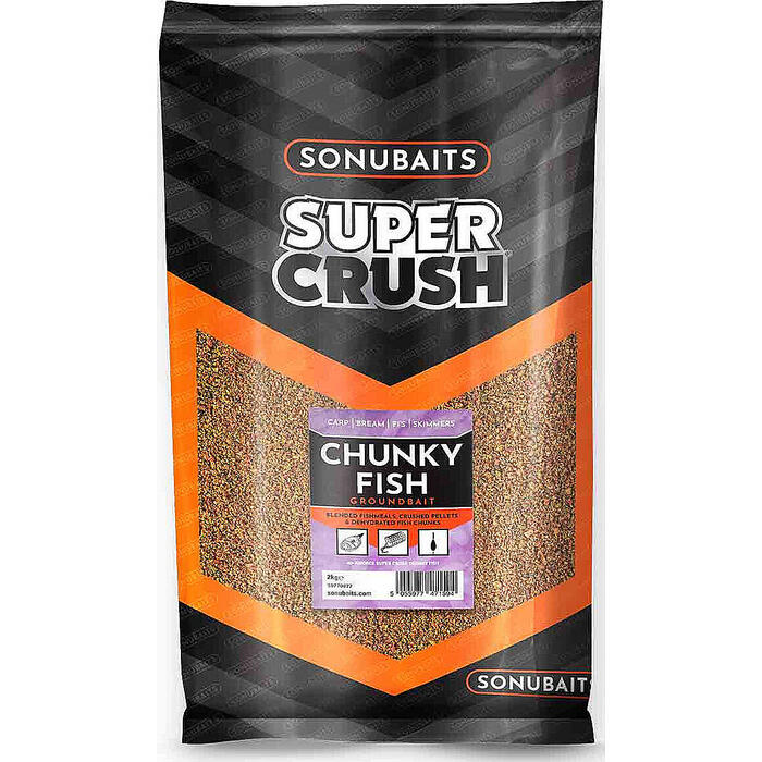 Sonubaits Super Crush Chunky Fish Groundbait 2kg