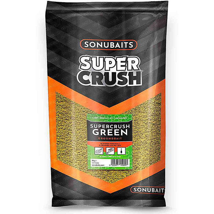 Sonubaits Super Crush Green Groundbait 2kg