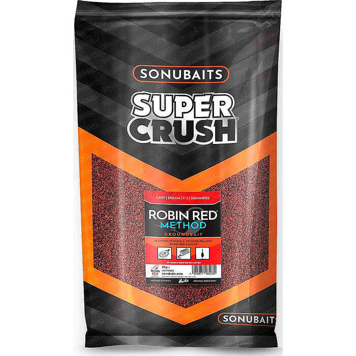 Sonubaits Super Crush Robin Red Method Mix 2kg