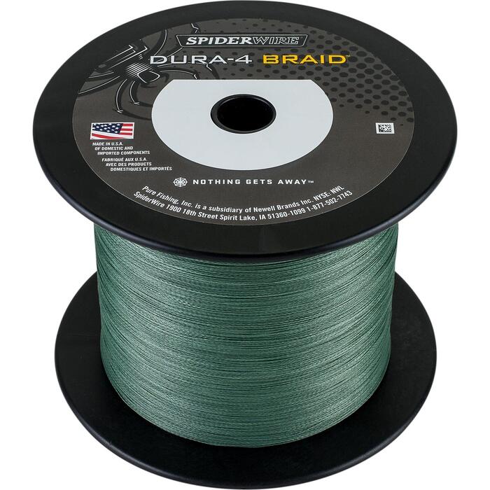 Spiderwire Dura 4 Green 1800m 0.35mm