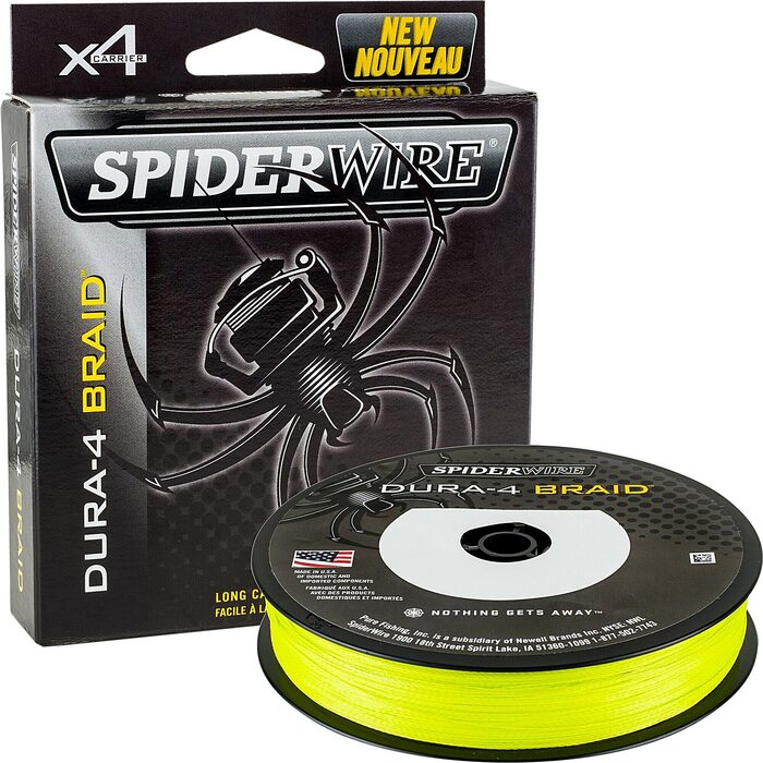 Spiderwire Dura 4 Yellow 150m 0.10mm