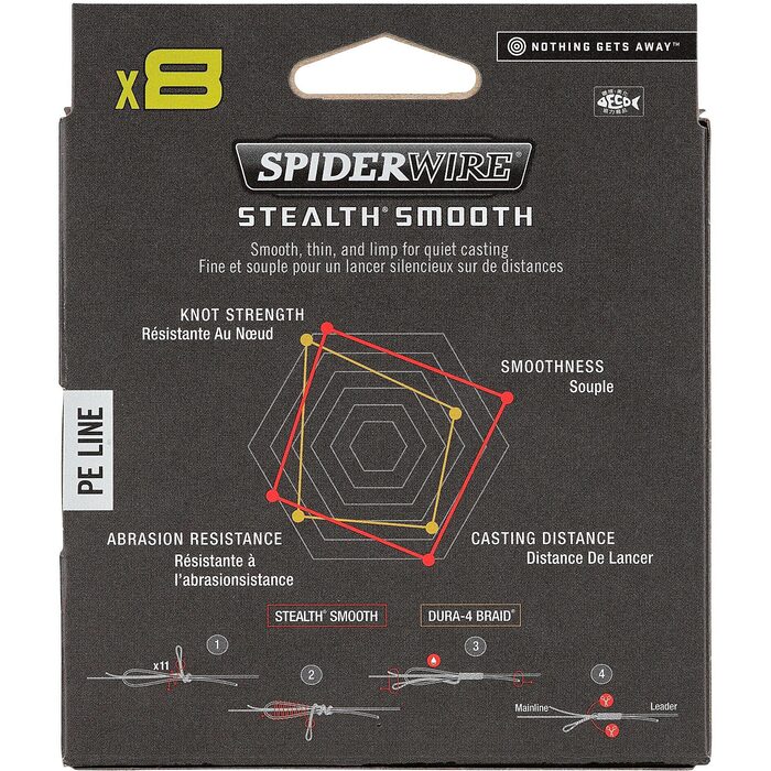 Spiderwire Stealth Smooth 8 Blue Camo 300m 0.11mm