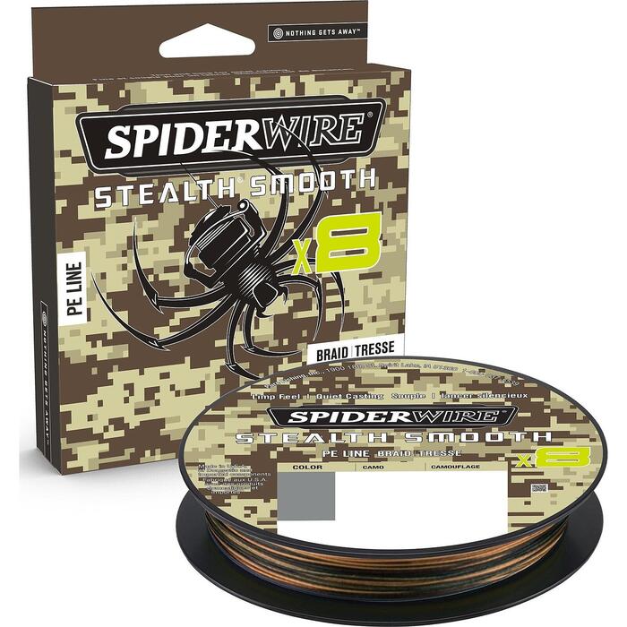 Spiderwire Stealth Smooth 8 Camo 300m 0.13mm