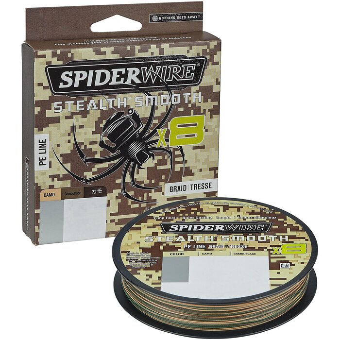 Spiderwire Stealth Smooth 8 Camo 300m 0.15mm