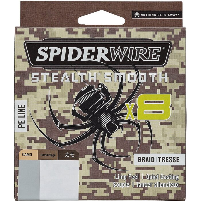 Spiderwire Stealth Smooth 8 Camo 300m 0.15mm