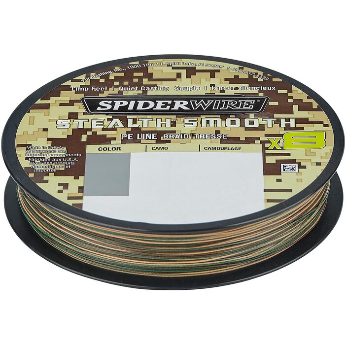 Spiderwire Stealth Smooth 8 Camo 300m 0.29mm