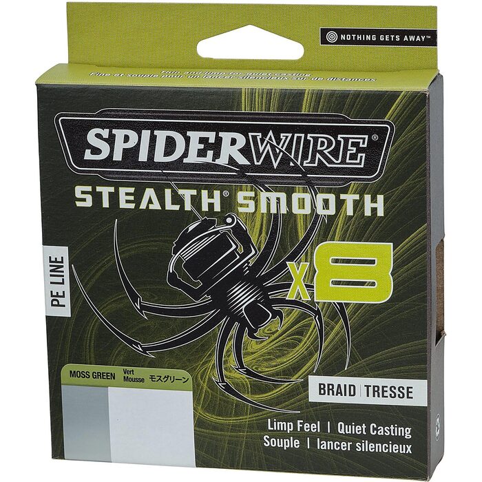Spiderwire Stealth Smooth 8 Moss Green 150m 0.07mm