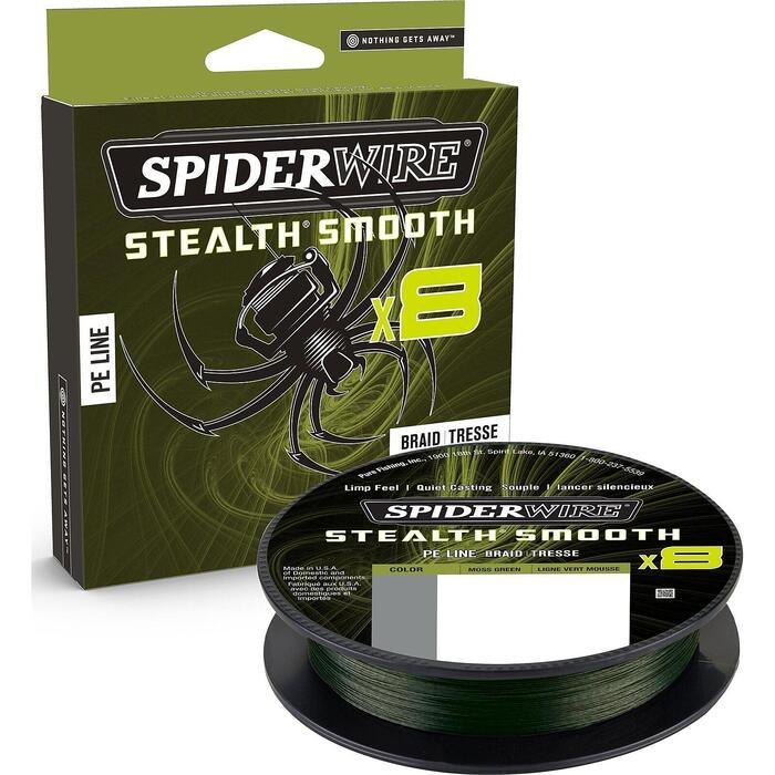 Spiderwire Stealth Smooth 8 Moss Green 150m 0.09mm