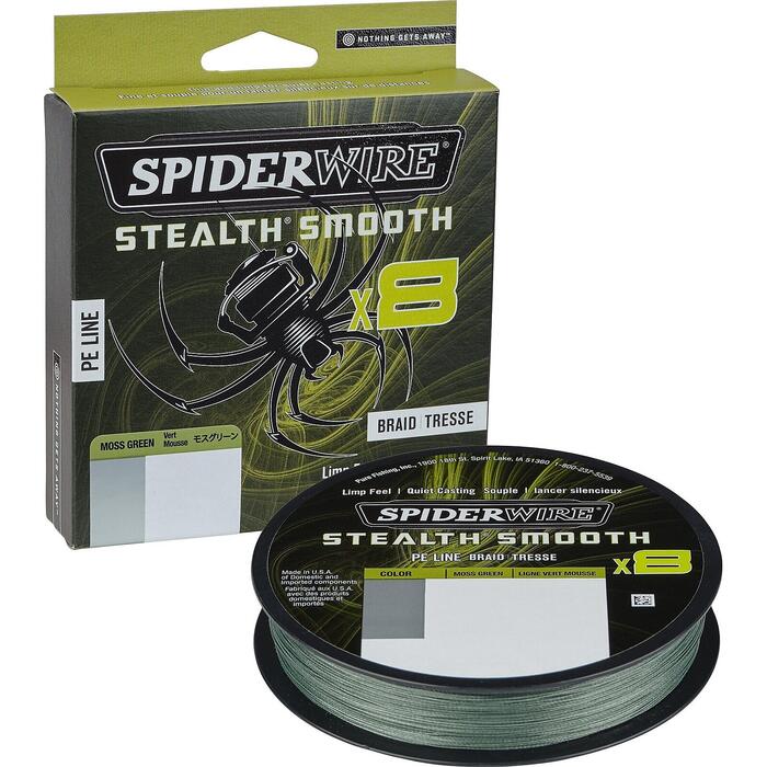Spiderwire Stealth Smooth 8 Moss Green 150m 0.19mm