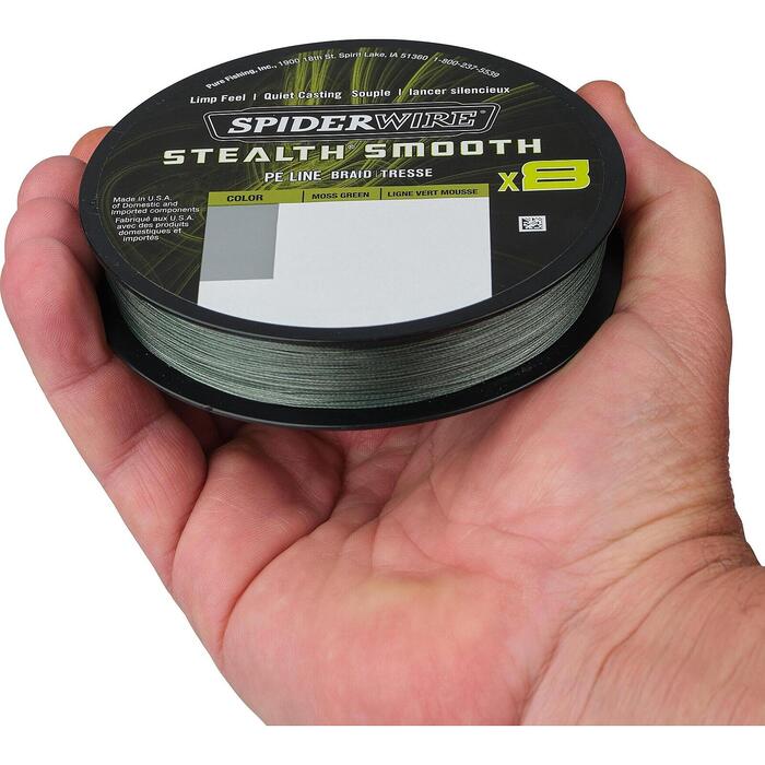 Spiderwire Stealth Smooth 8 Moss Green 150m 0.19mm