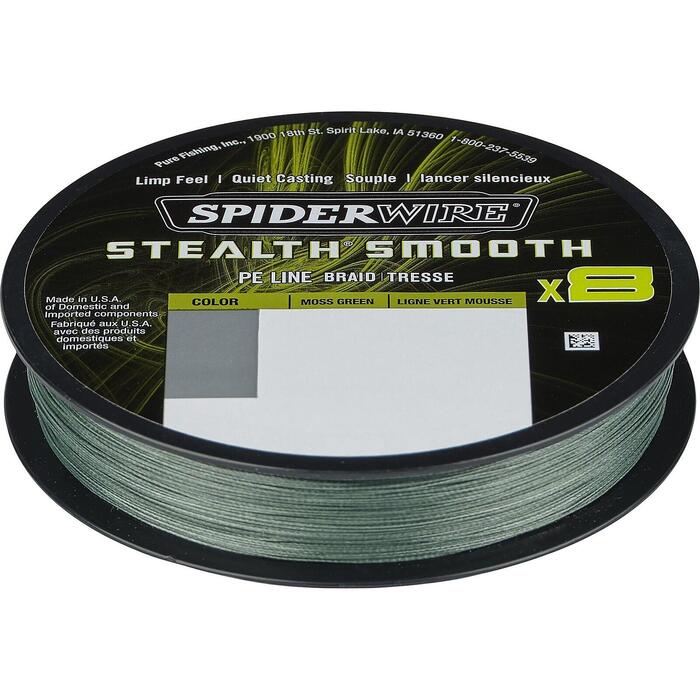 Spiderwire Stealth Smooth 8 Moss Green 150m 0.19mm