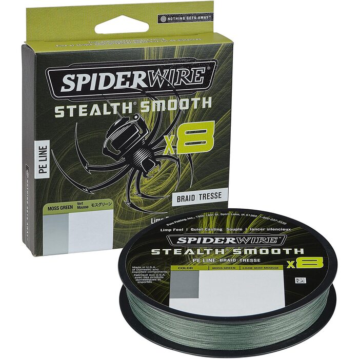 Spiderwire Stealth Smooth 8 Moss Green 300m 0.11mm