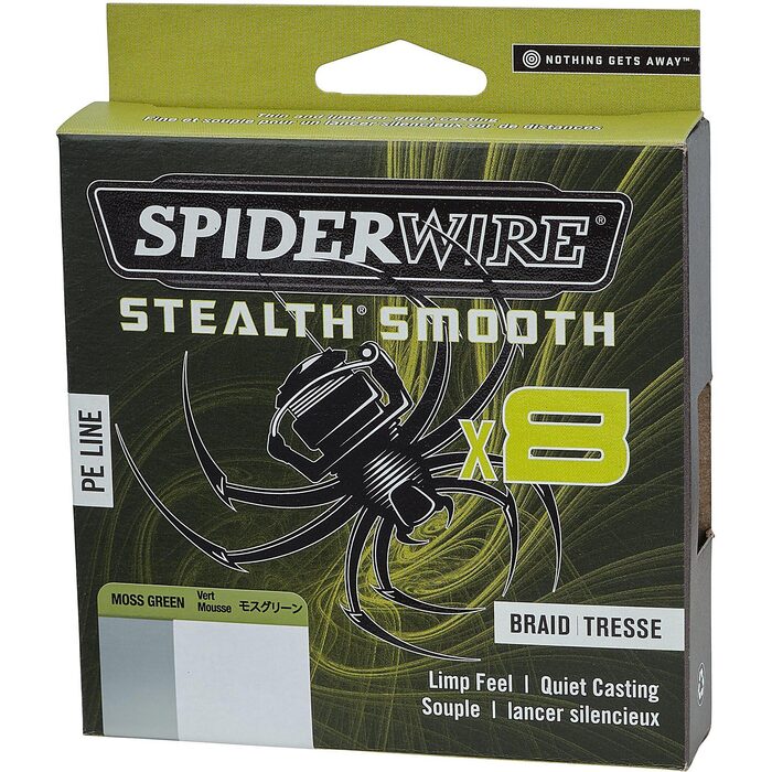 Spiderwire Stealth Smooth 8 Moss Green 300m 0.11mm